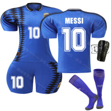 1994世界杯阿根廷客场复古球衣10号梅西致敬马拉多纳款式套装工厂