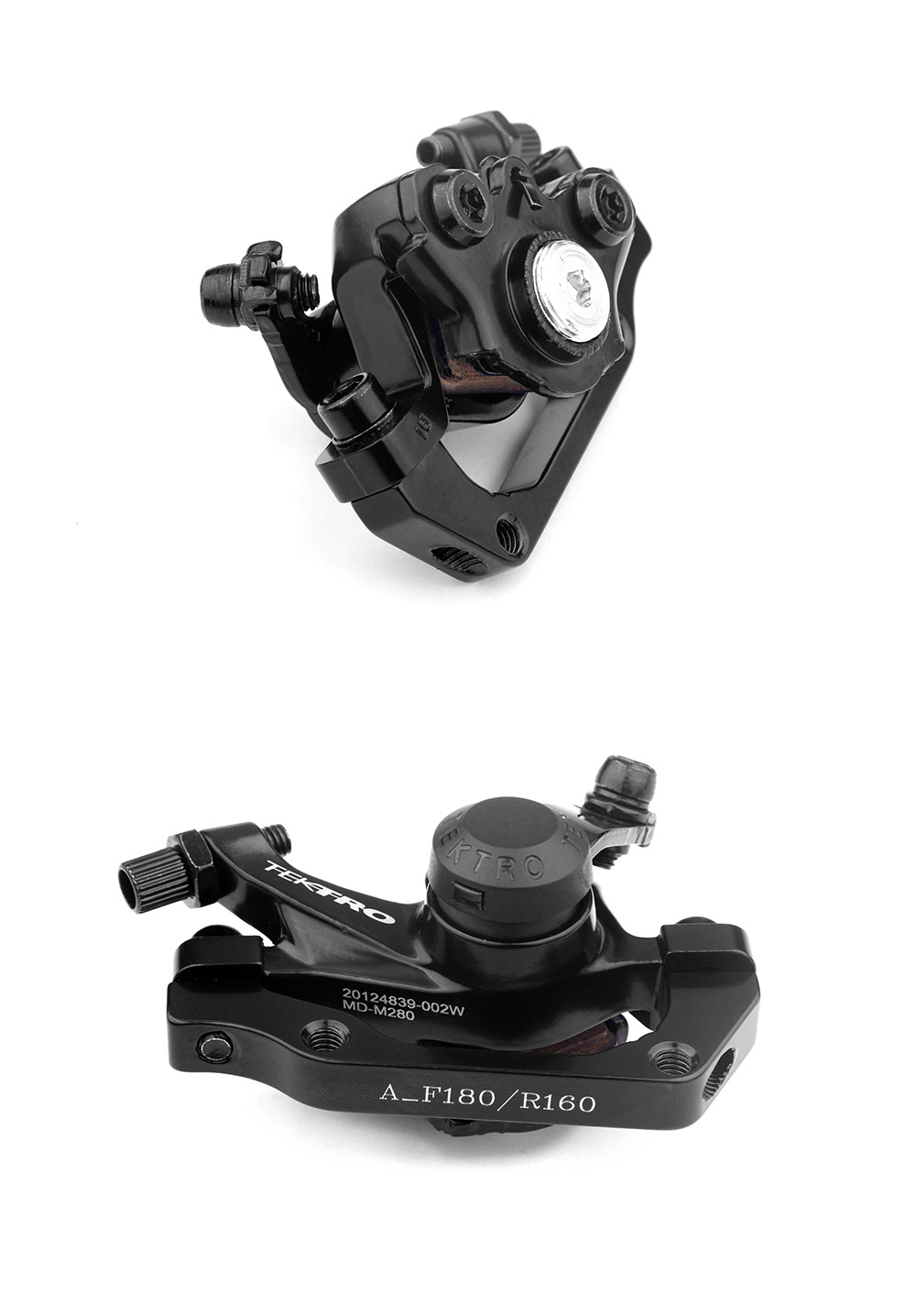 tektro彦豪m280碟刹器山地自行车刹车机械盘式制动夹器跨境货源