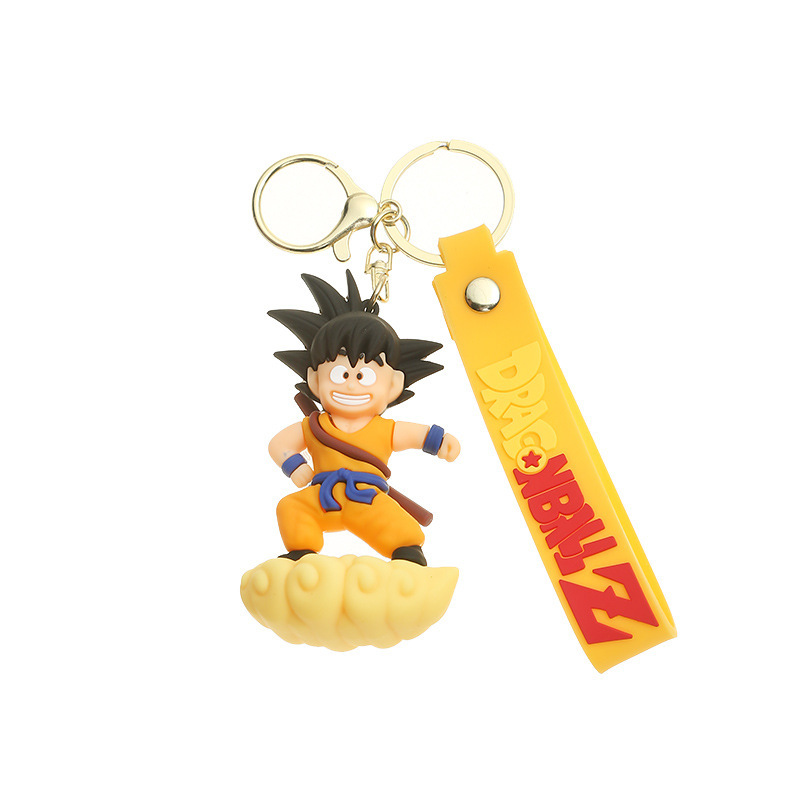 New Cartoon Anime Dragon Ball Doll Keychain Pendant Cartoon Animation Monkey King Pendant Gift Wholesale