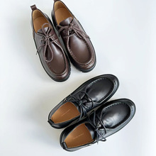 日本手工HENDER SCHEME厚底德比小皮鞋进口牛皮柔软舒服四季单鞋