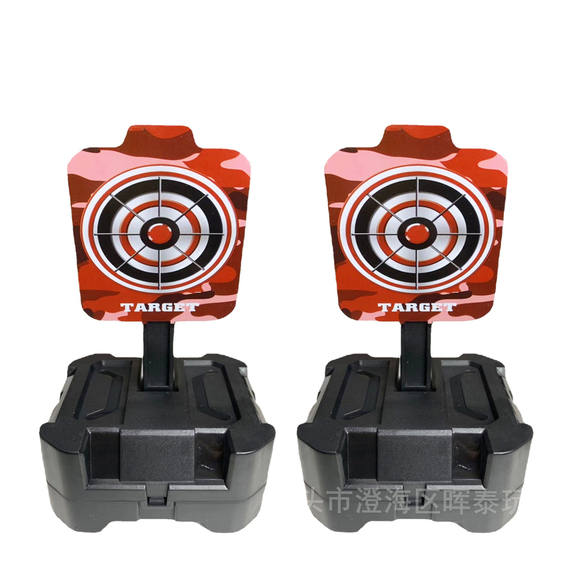 自动回弹标靶软弹枪练习打靶练习射击水弹靶子软弹枪水弹枪