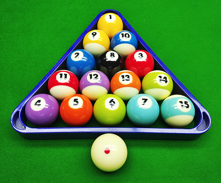 独眼巨人水晶球 新康球 美式黑8十六彩大号台球 球子 斯诺克台球