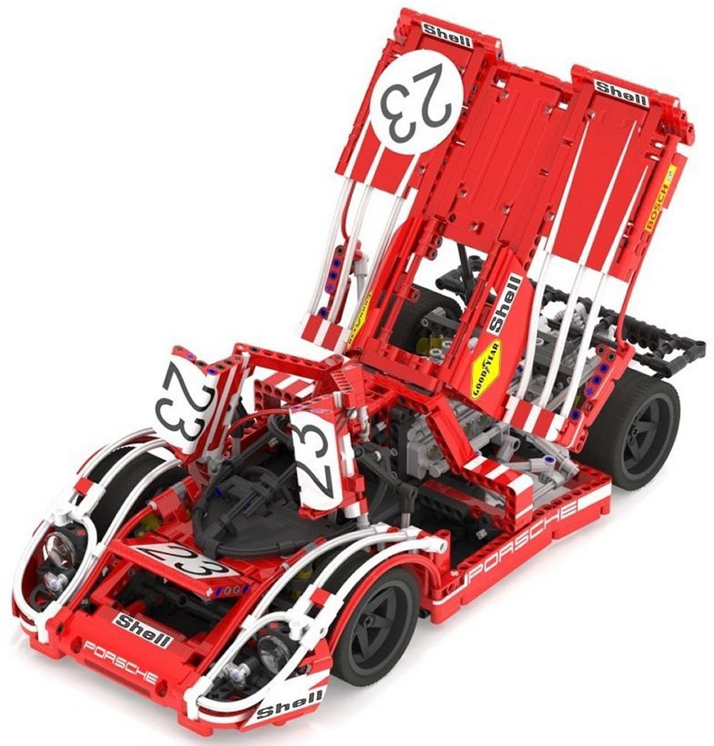 国产积木 兼容乐高 科技 917k勒芒拉力赛车23号moc-3600科技跑车