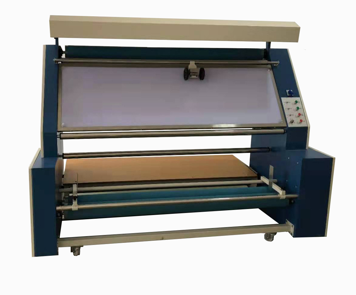 厂家直销叠布验布机 大屏 高速 全自动针织布面料