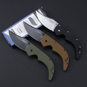 coldsteel冷钢户外刀 g10柄小号espada斯巴达折叠刀-阿里巴巴