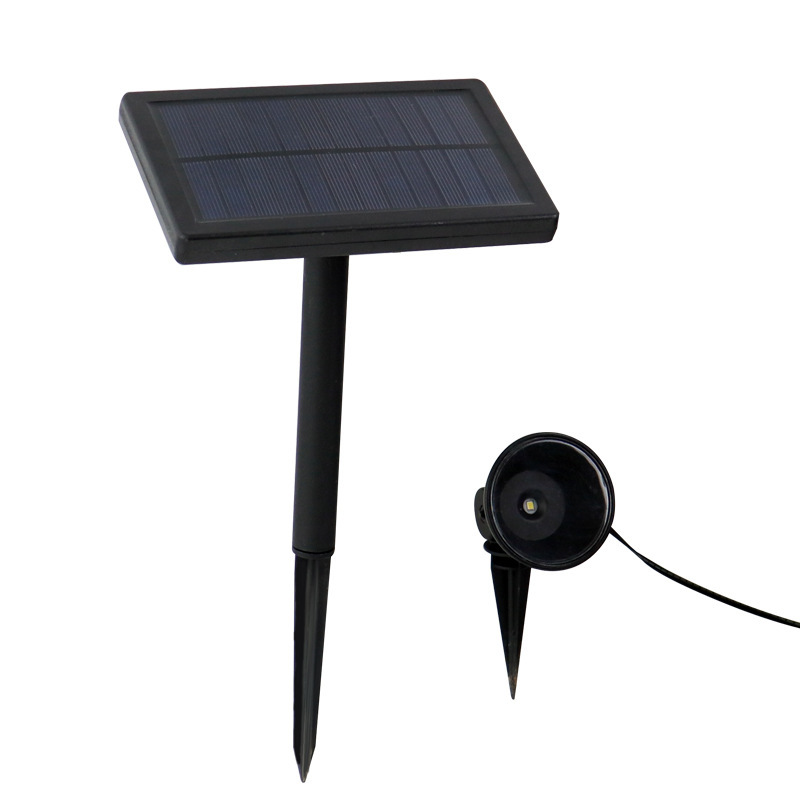 One Drag Ten Solar Lamp Outdoor Courtyard Floor Outlet Lawn Spotlight 3W Warm Light Control Garden Lamp Led Pin Light