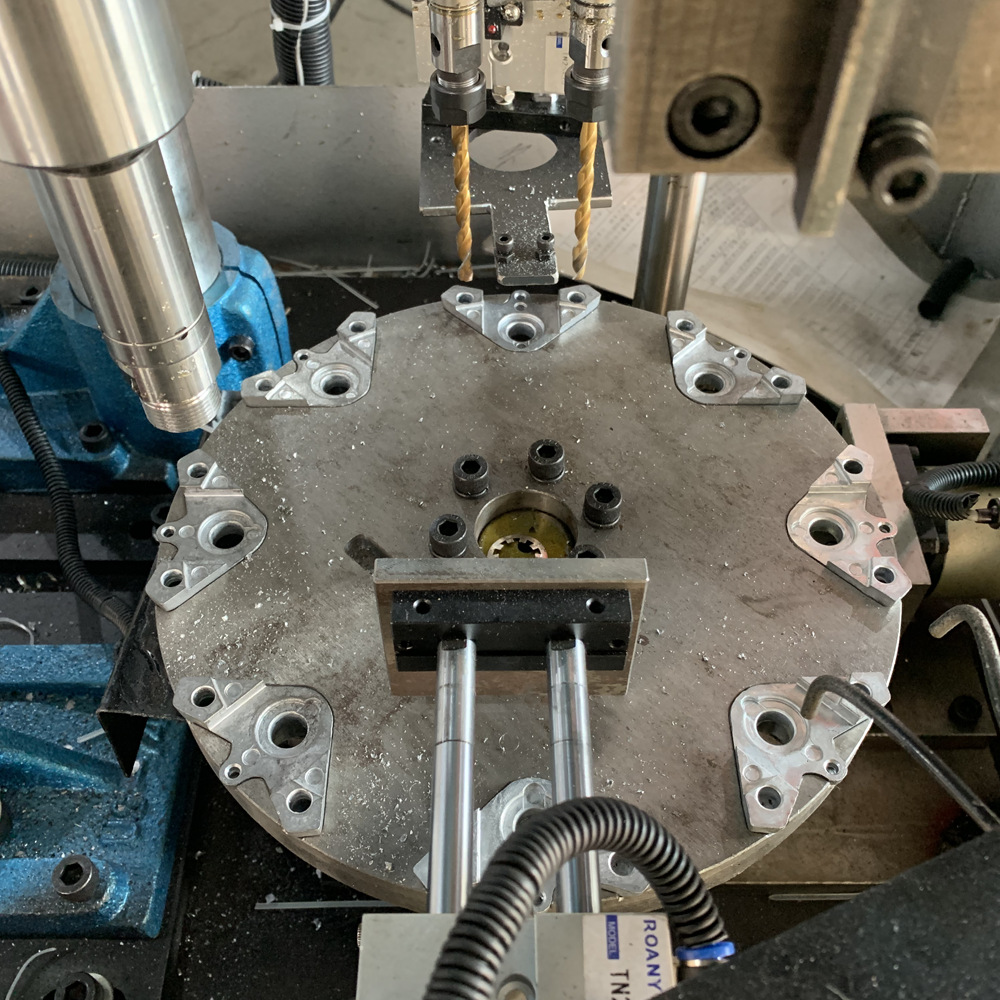 厂家直销多工位转盘机多轴钻孔攻丝机 立式全自动设备