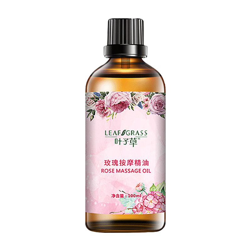 Rose Essential Oil Body Massage Oil Shoulder Neck Back Open Back Massage Moisturizing Beauty Salon Spa Scraping Oil Processing