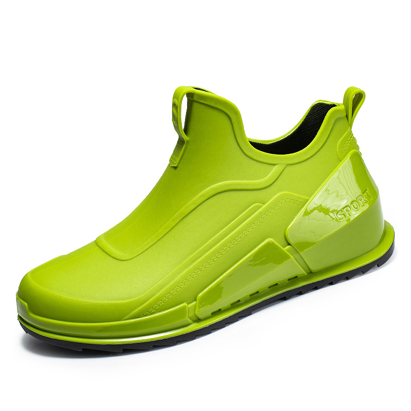 Outdoor Short Tube Fashion Waterproof Rain Shoes