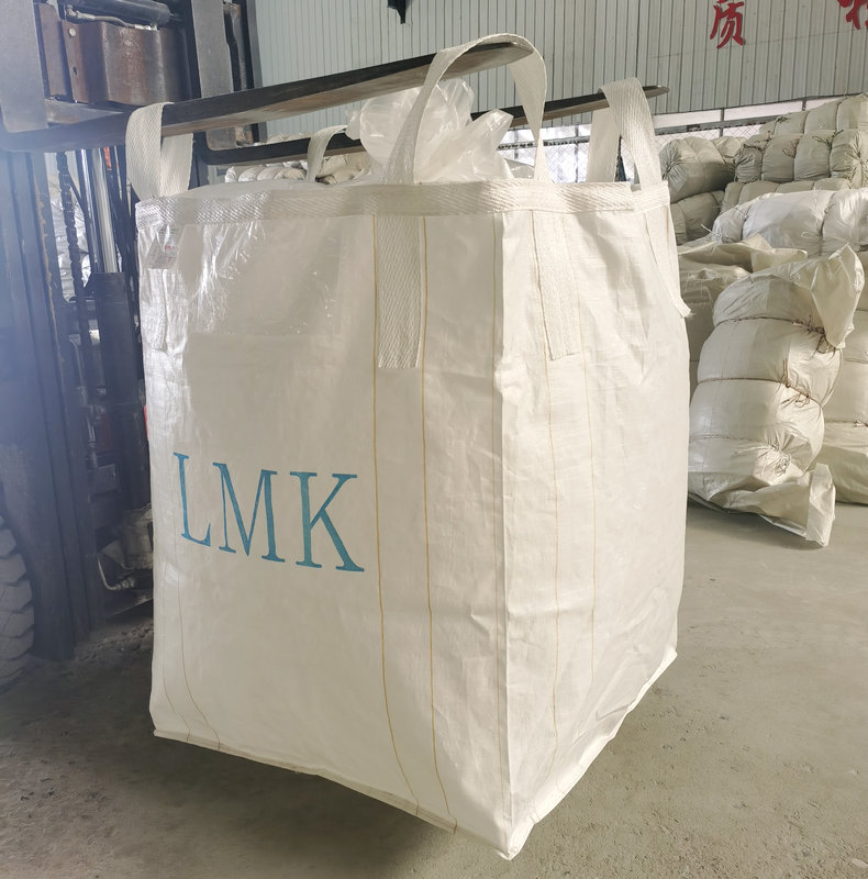 批发四半吊上群口平底吨袋工地泥污集装袋桥梁吨包承重1吨吨袋