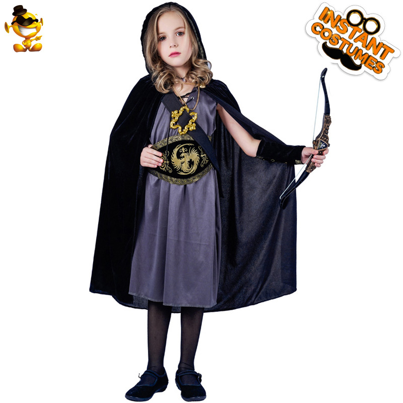 欧美万圣节女孩弓箭手服cosplay射手角色扮演派对类服装