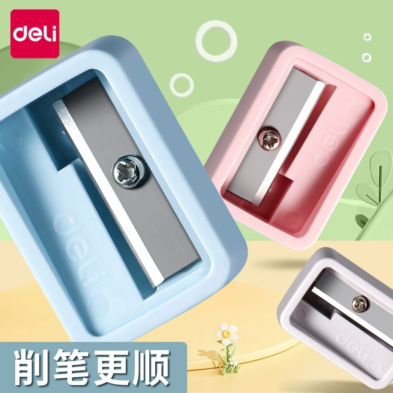 deli 0594 mini pencil sharpener children pencil sharpener student pencil shapper pencil sharpener pencil sharpener pencil sharpener wholesale