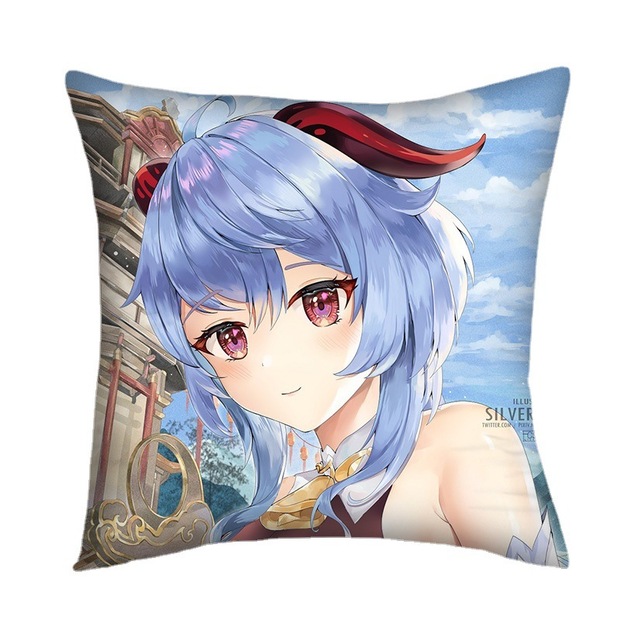 刻晴抱枕原神游戏周边diy动漫二次元长条抱枕全身等身枕头批发