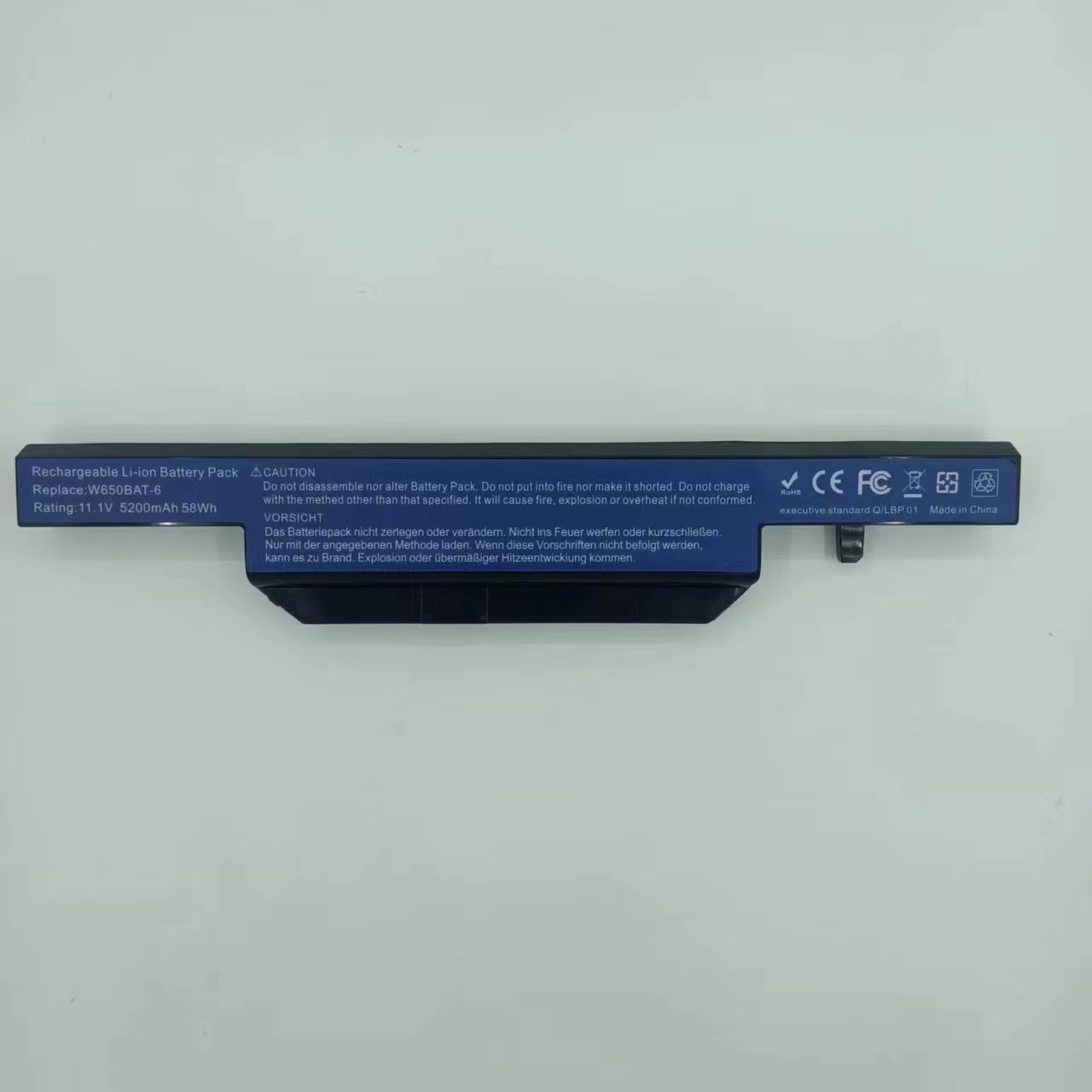 适用于hasee: k610c k650d k650d-i5 k710c w650bat-6笔记本电池