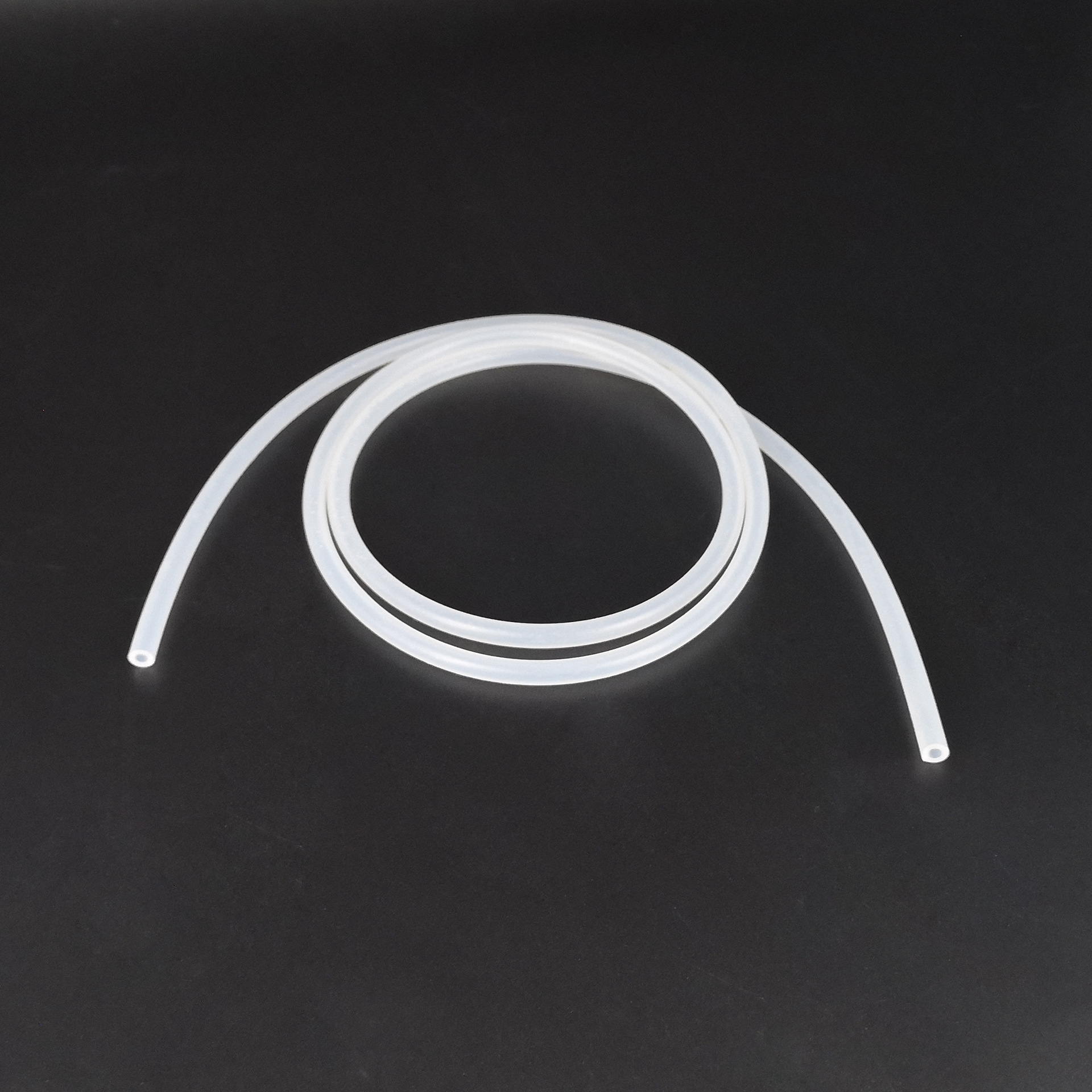 2x4x100小喷壶硅胶管食品级吸奶器透明硅胶管酒精消毒喷雾枪软管