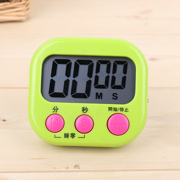 Kitchen Timing Little Alarm Clock Second Hand Timer Question Time Student Learning Postgraduate Entrance Examination Baking Reminder Timer