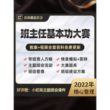 职小学主题方略初高中大赛答辩基本功情景带班班会课件班主任育人