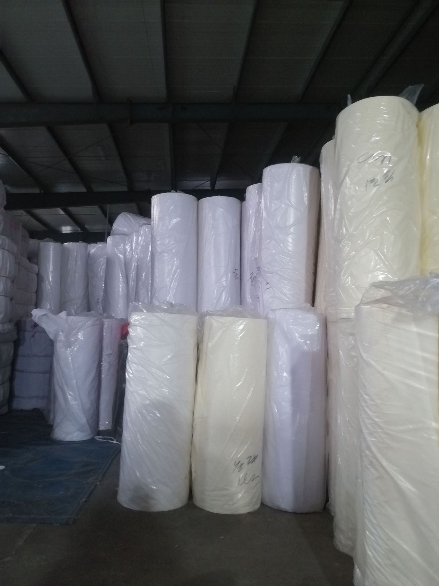 White Cloth Xiaobu Wholesale 100 M Rural Funeral-Handling White Cloth Mourning Apparel Fabric Chemical Fiber Brushed White Sheeting