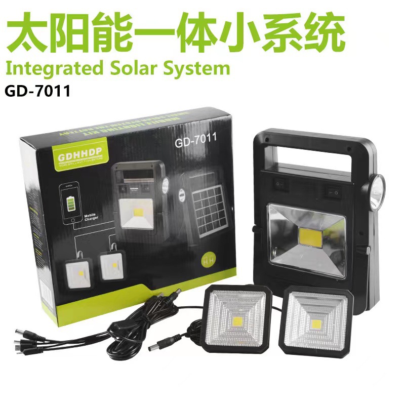 Small Solar Power System Solar Portable Emergency Light Solar Energy Camping Lights Outdoor Light Outdoor Camping Light