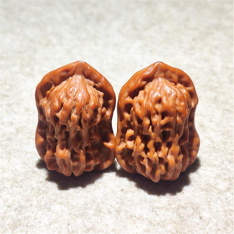 健身手玩花生天然野生秋子文玩核桃花生葫芦异形核桃手捻手把件