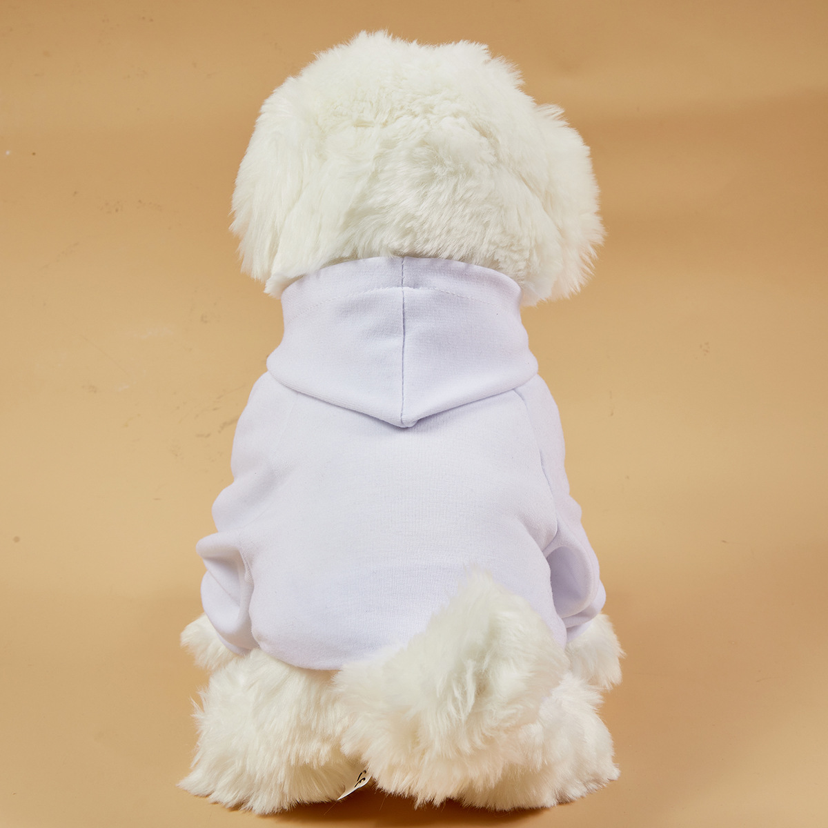 Thermal Transfer Printing Pet Hoodie 240G Fleece Trendy Dog Clothing Four-Legged Clothes Cute Anti-Dirty Play