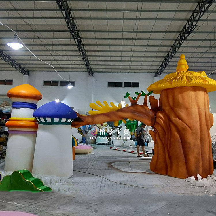 厂家定制泡沫雕塑 商场活动展示泡沫模型 婚庆酒店展会泡沫雕塑