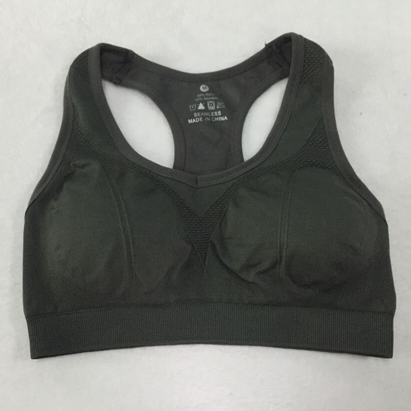 Cross-Border I-Shaped Underwear Women's Wireless Sports Bra Running Yoga Foreign Trade Push up