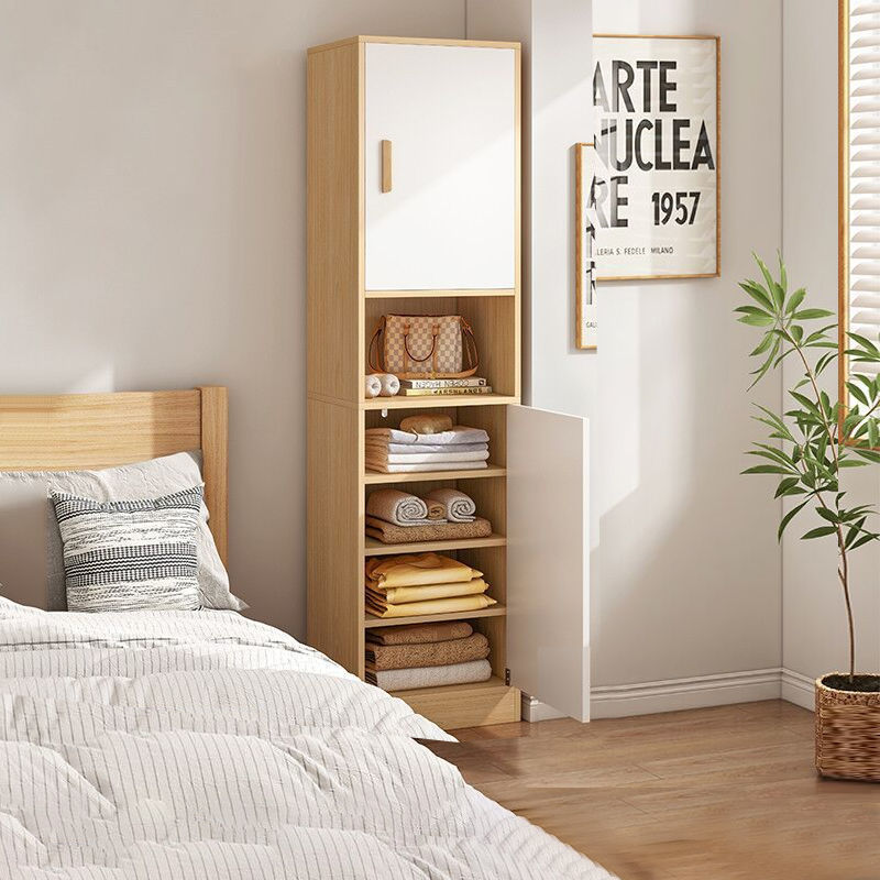 单门衣柜小户型现代简约家用卧室柜子储物柜儿童小型衣橱出租房用