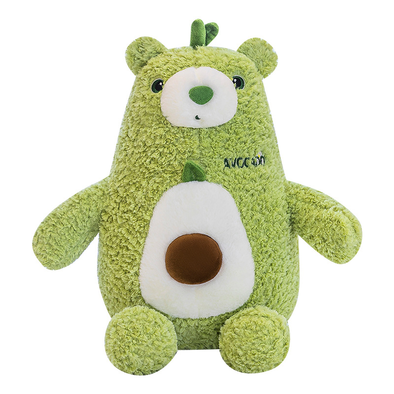 New Avocado Little Bear Doll Cute Teddy Bear Doll Get Gift for Girlfriend Amazon Export Main Promotion