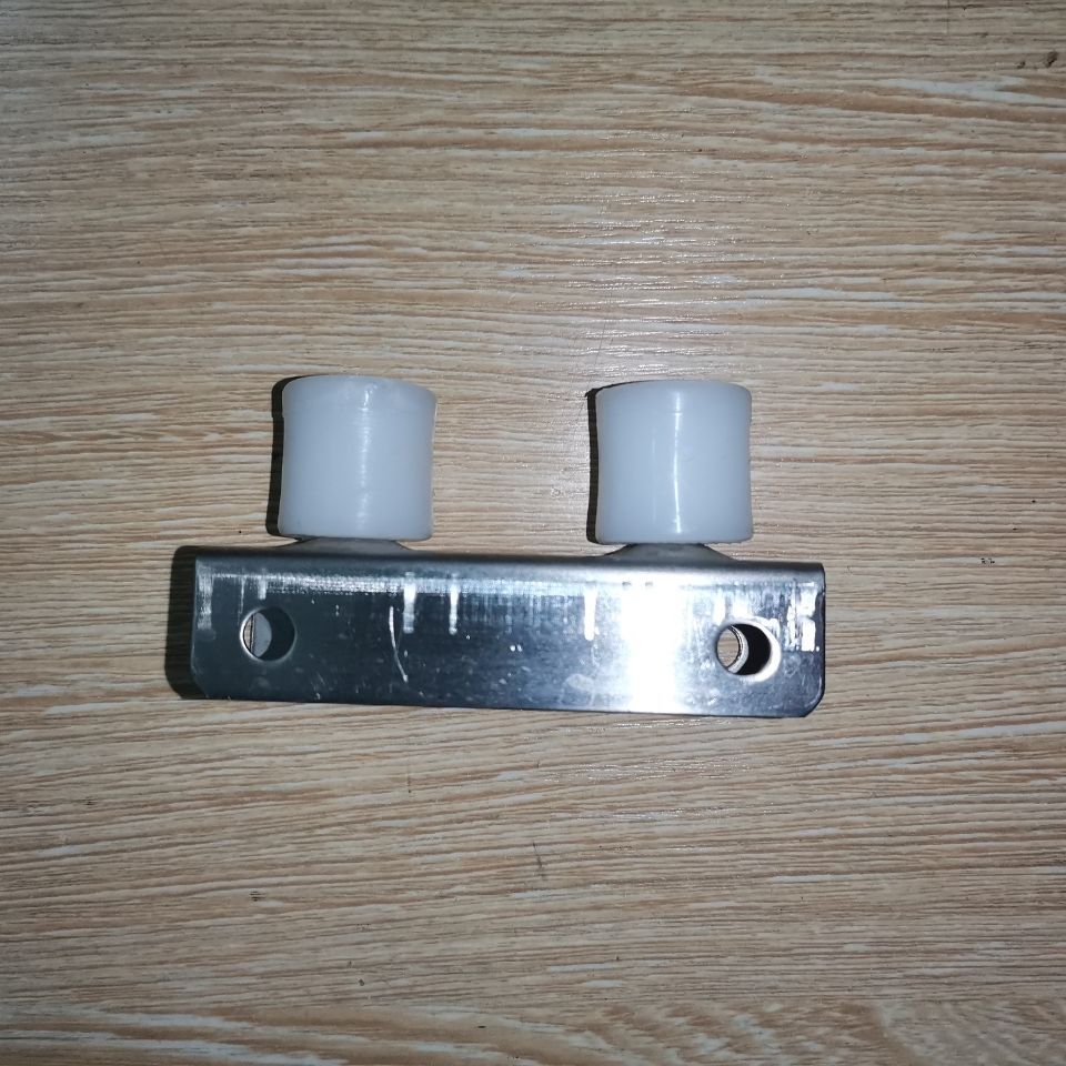 电动伸缩门单轨配件电动门排不锈钢导向卡导滑轮滑动卡轮导航轮子