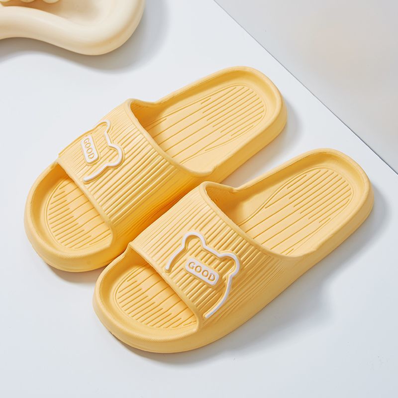 Factory Direct Sales EVA Material Summer Couple Outdoor Bear Sandals Deodorant Slip-on Home Slippers for Men