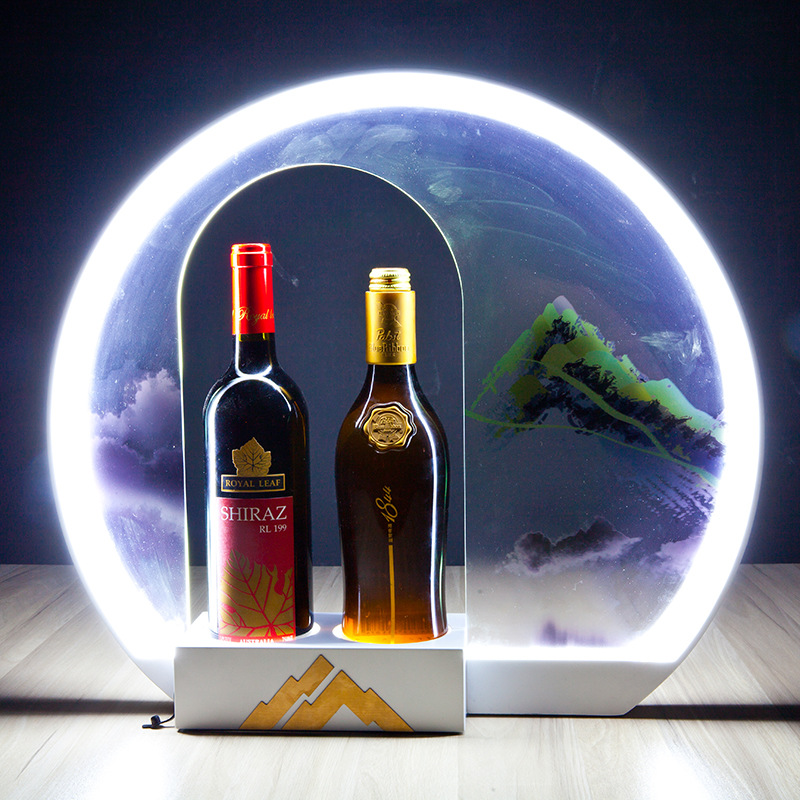 亚克力酒水展示台