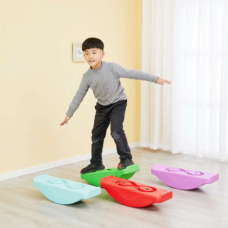 跷跷板幼儿园平衡台感统训练器材平衡板家用翘翘板专注力儿童玩具