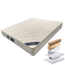 压缩卷包抗干扰软床垫1.5米酒店床垫1.8m乳胶弹簧床垫