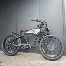 新款外贸出口复古26寸越野车山地车电动自行车EBA218 BIKE