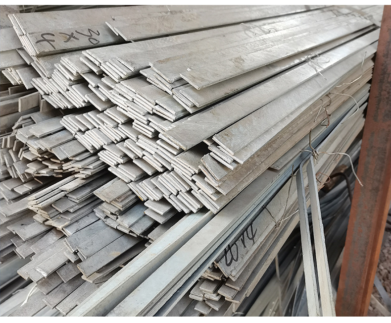 佛山供应40*4镀锌扁铁 机械配件用镀锌扁钢 热轧钢板分条冷拉扁钢