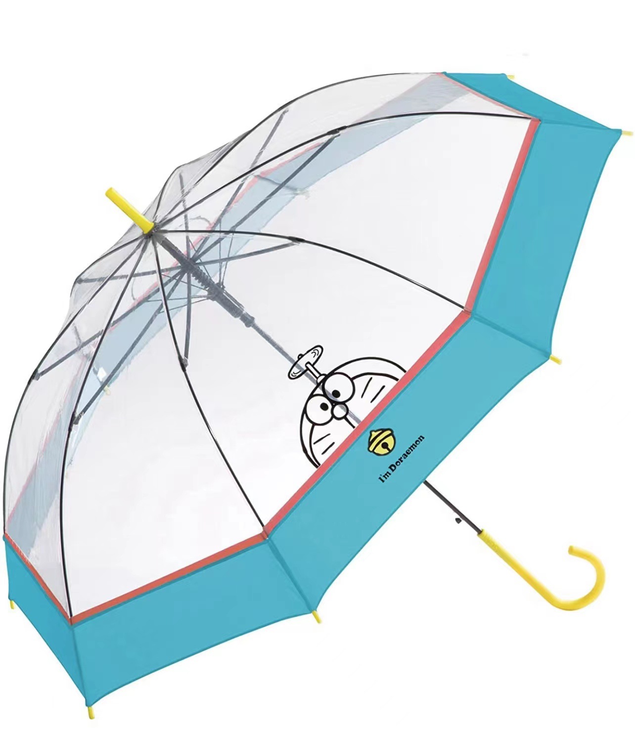 日本代购 哆啦a梦/机器猫 doraemon道具任意门 透明成人 长柄雨伞
