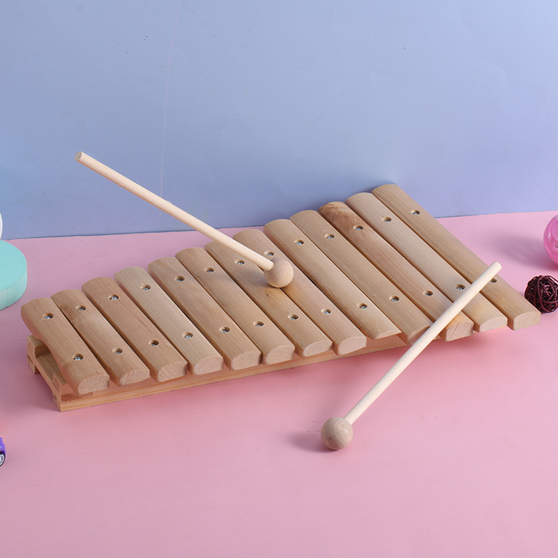 儿童13音木琴启蒙玩具 打击音乐早教益智 儿童玩具定制批发