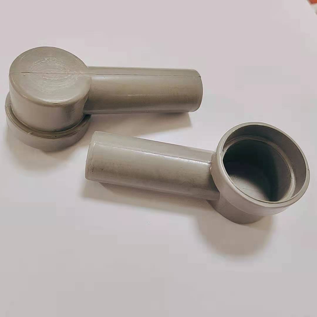 蓄电池端子橡胶保护套 硅橡胶防尘绝缘电缆保护套 烟斗护套可定制