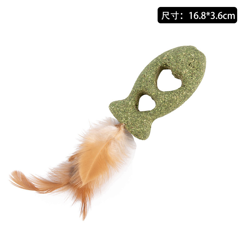 Cat Toy Self-Hi Relieving Stuffy Artifact Polygonum Murata Ball Molar Rod Catnip Cat Teaser Cat Toy Cat Snack