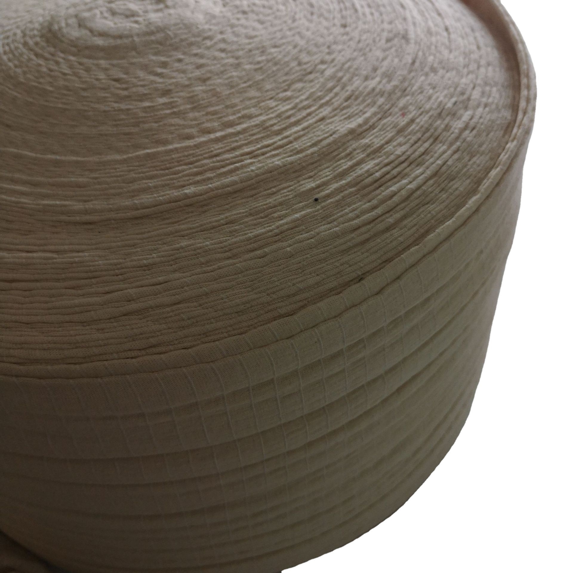 厂家直供针织无缝圆筒布 拉架小圆筒针织布  婴幼儿服裤腰