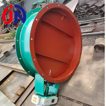 电动通风蝶阀dn200 调节风阀烟气翻版阀 高温电动圆风门