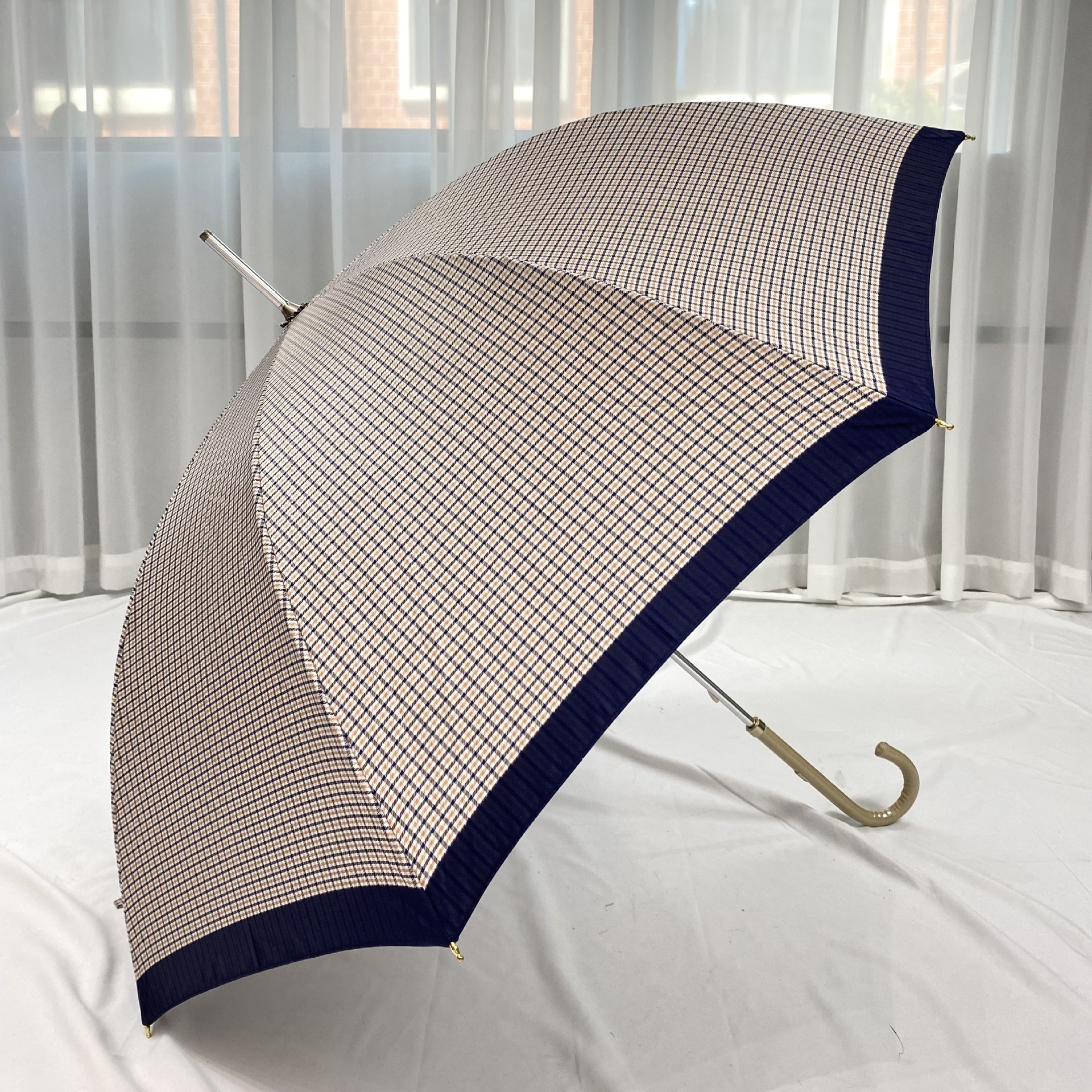 简约接边风格!长柄自动绅士晴雨伞-阿里巴巴