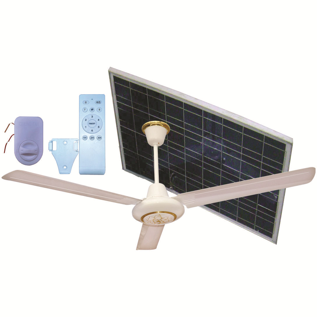 12V 蓄电池 太阳能 solar dc 宽电压 56寸 直流 应急  变频 吊扇