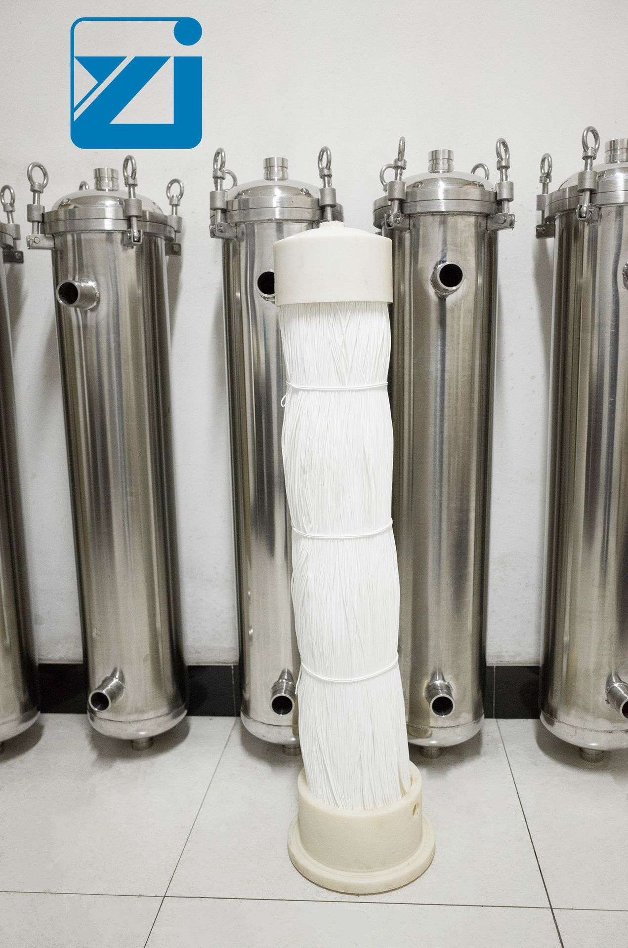 现货定制 超滤膜pvdf中空纤维膜组件可更换膜芯组件 超滤膜组件