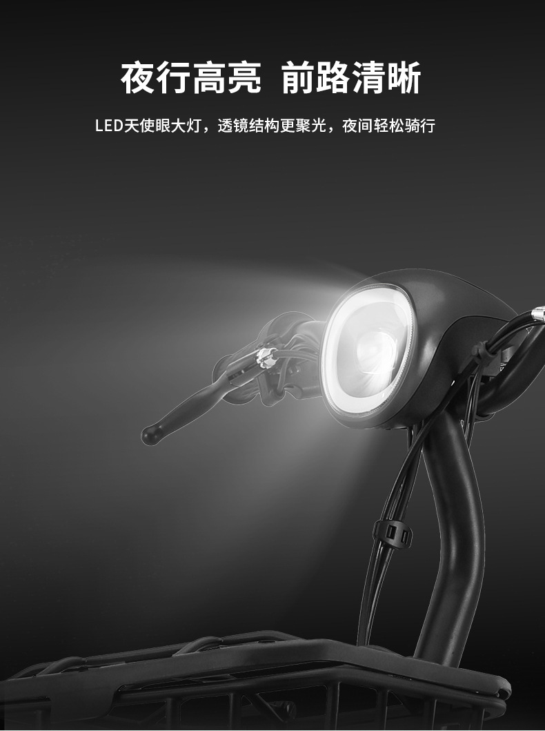 爱玛小坦克小飞机轻便可上牌家用自行助力代步电瓶电动车礼品赠品