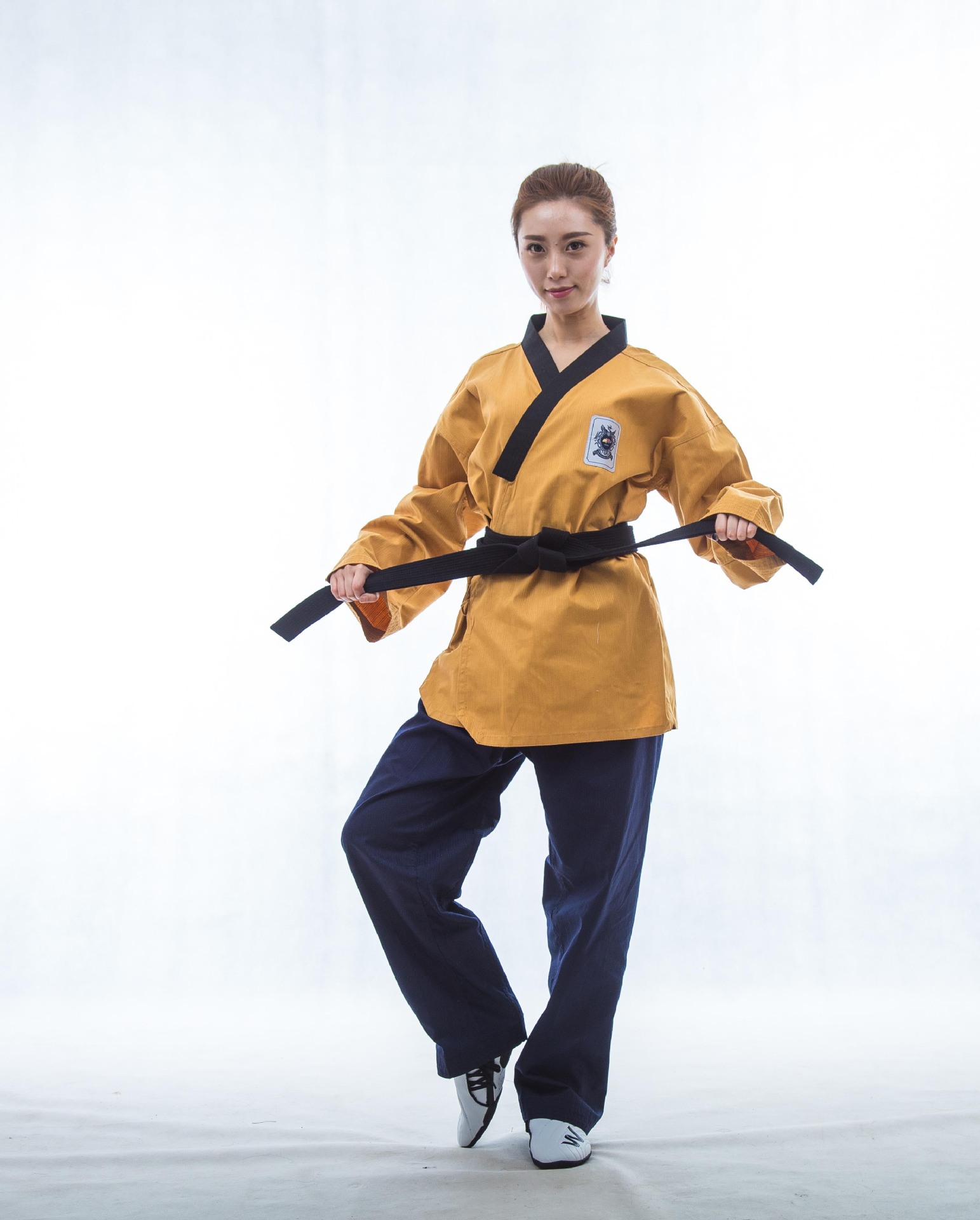 跆拳道品势服大师服学员服 加工定制男女成人儿童tkd跆拳道服