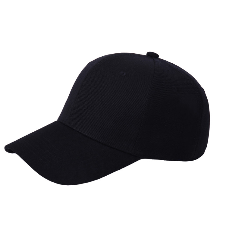 Spring and Summer Baseball Cap Logo Embroidery Printing Men and Women Korean Style Cotton Light Board Casual Peaked Cap Wholesale