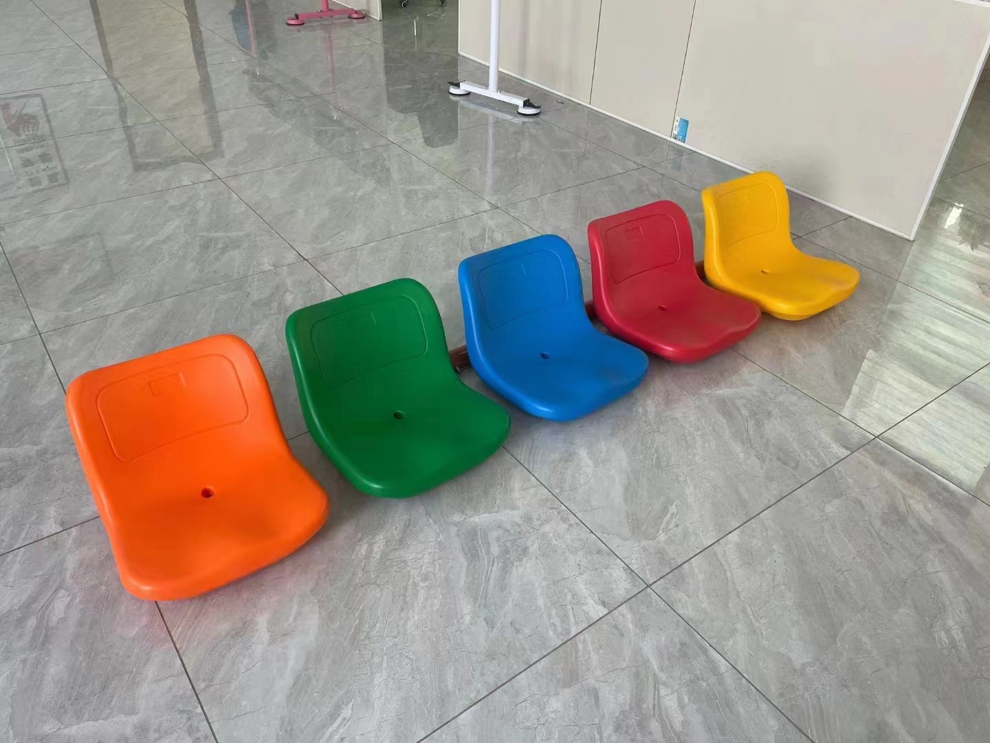 Fixing Seat Stadium Extended Stand Low Backrest Electric Manual Fixed Audience Indoor Stand Seat Manufacturer