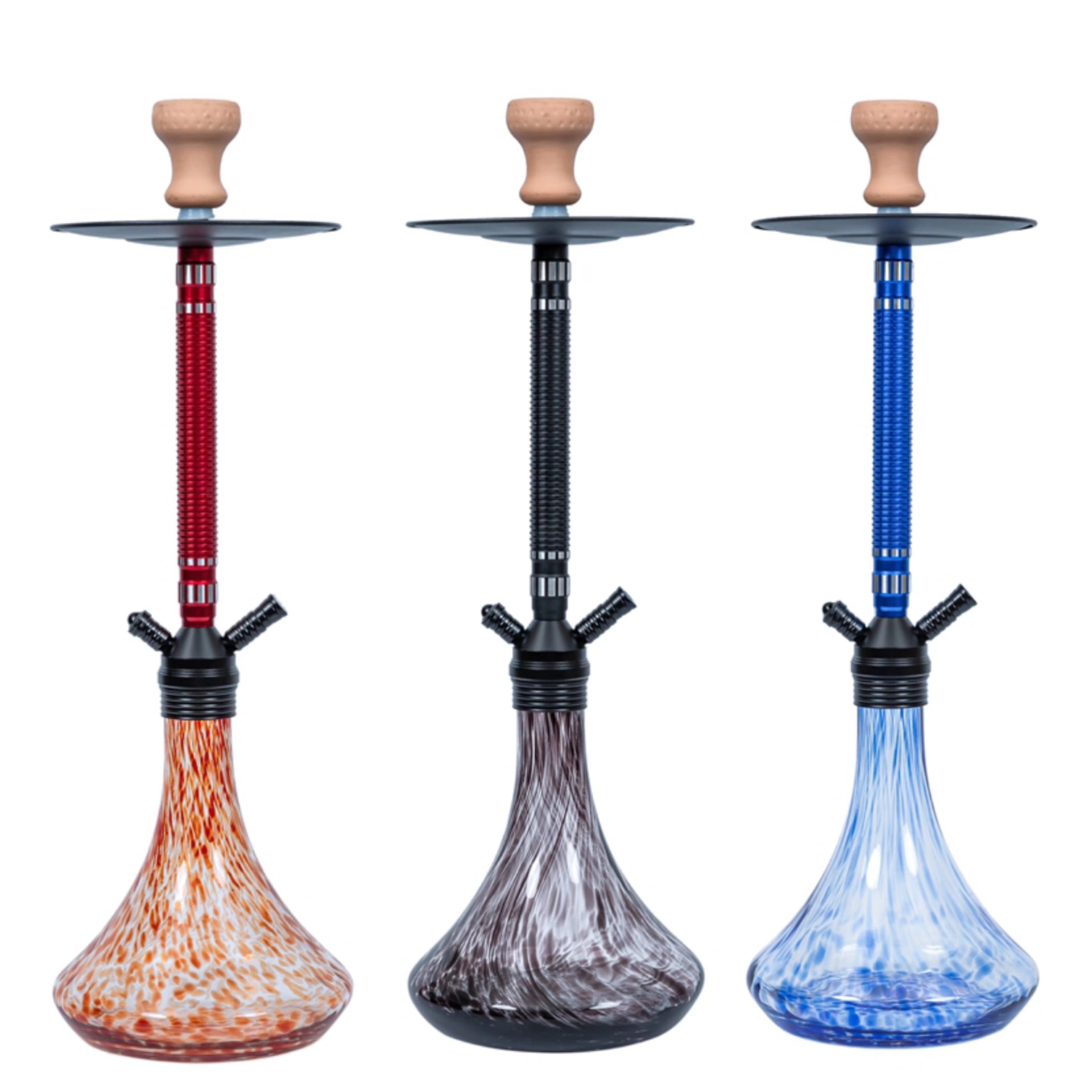 跨境水烟工厂现货amy同款水烟壶大号玻璃水烟全套配水烟配件